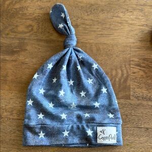 Blue Star Baby Hat